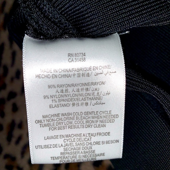 BCBG MAXAZRIA Black and White Size Small Skirt - Picture 3 of 4